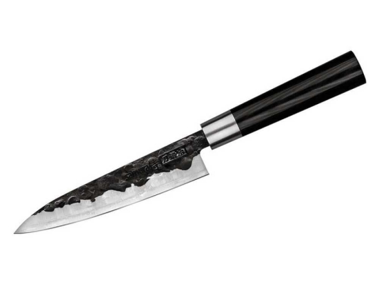 Μαχαίρι Γενικής Χρήσης Blacksmith SBL-0023 17cm Black Samura Ανοξείδωτο Ατσάλι