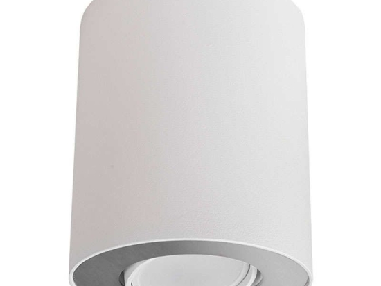 Φωτιστικό Οροφής - Σποτ Set 8897 White-Silver Nowodvorski Polyamide