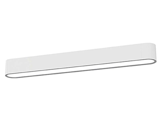 Φωτιστικό Οροφής - Πλαφονιέρα Soft Led 7540 White Nowodvorski Αλουμίνιο, Πλαστικό