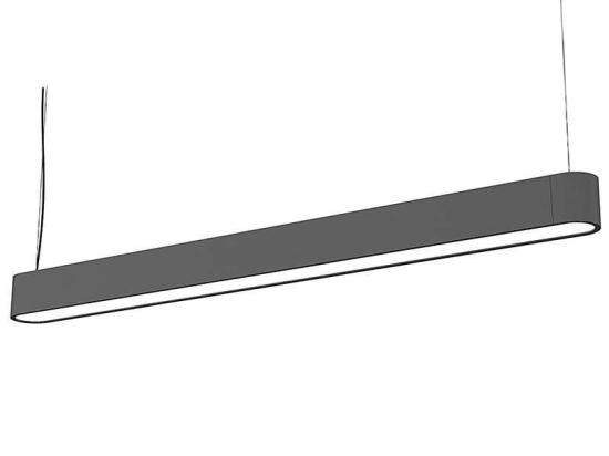 Φωτιστικό Οροφής - Ράγα Soft Led 9543 Graphite Nowodvorski Αλουμίνιο, Πλαστικό