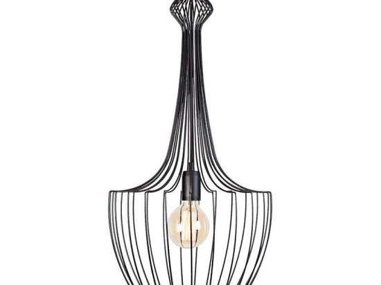 Φωτιστικό Οροφής Luksor S 8851 Black Nowodvorski Μέταλλο