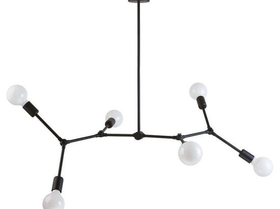 Φωτιστικό Οροφής Twig VI 9138 Black Nowodvorski Μέταλλο
