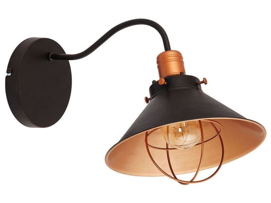 Φωτιστικό Τοίχου Garret I 6442 Chocolate-Copper Nowodvorski Μέταλλο