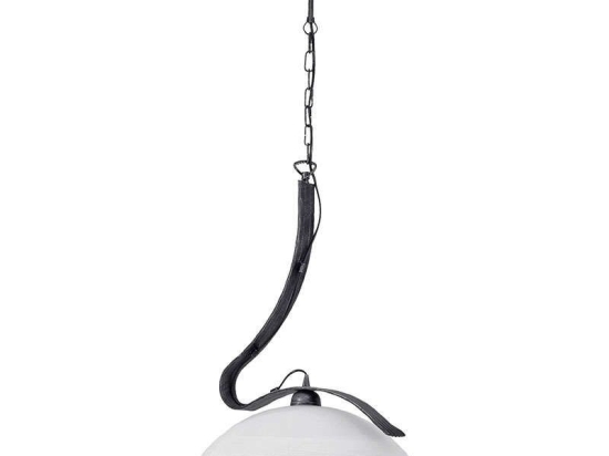 Φωτιστικό Οροφής Lira I 401 Black-Silver Nowodvorski Μέταλλο,Γυαλί