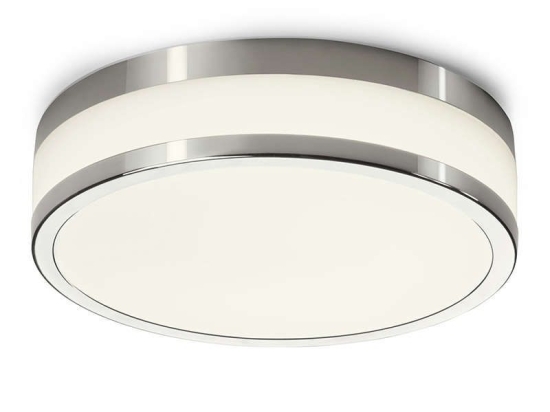 Φωτιστικό Οροφής - Πλαφονιέρα Malakka Led 9501 Chrome Nowodvorski Μέταλλο,Γυαλί