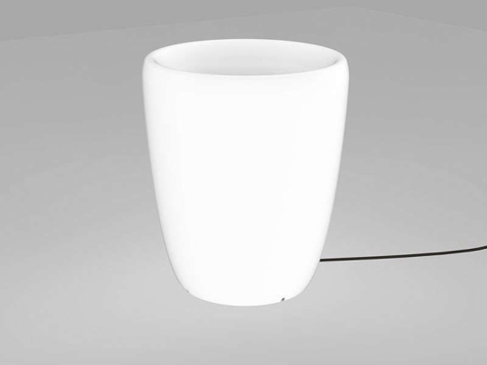 Φωτιστικό Δαπέδου Flowerpot S 9711 White Nowodvorski