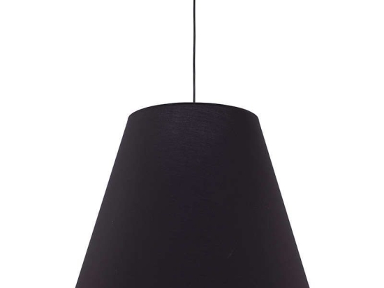 Φωτιστικό Οροφής Moss 9737 Black Nowodvorski Μέταλλο,Ύφασμα