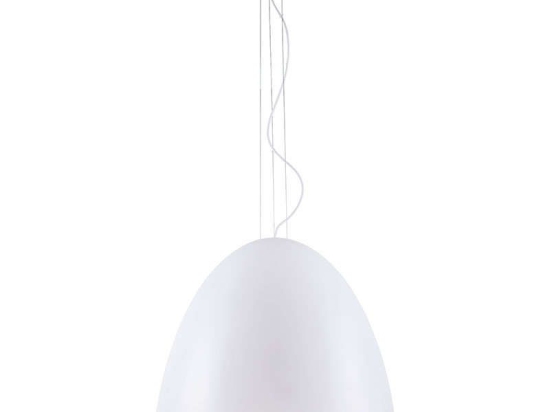 Φωτιστικό Οροφής Egg L 9023 White-Gold Nowodvorski Πολυρεσίνη