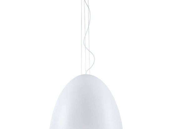 Φωτιστικό Οροφής Egg Xl 9025 White-Gold Nowodvorski Πολυρεσίνη