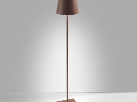 Φωτιστικό Δαπέδου Επαναφορτιζόμενο Led Poldina Xxl Pro Ld0360R3 Ip54 Rust Zafferano
