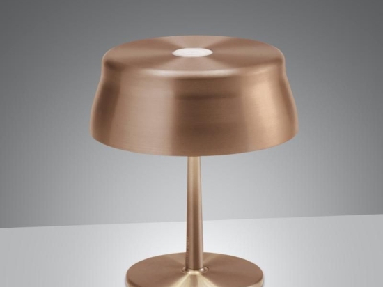 Επιτραπέζιο Φωτιστικό Επαναφορτιζόμενο Led Sister Mini Ld0306R3 Ip65 Copper Zafferano