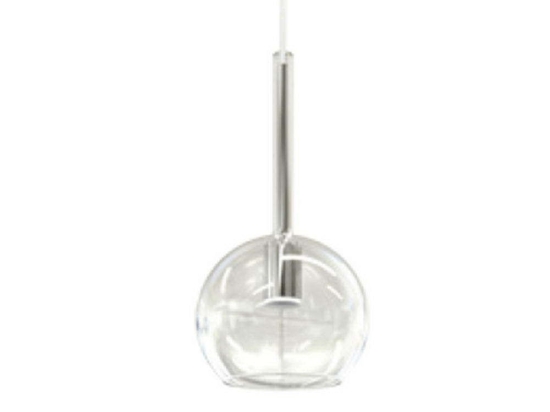 Φωτιστικό Οροφής Minibol/C 3482 14x14x29/300cm 1xE14 Clear Sikrea Μέταλλο,Γυαλί