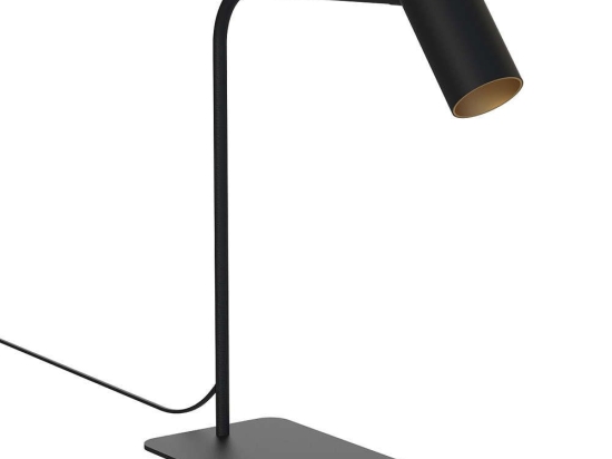 Φωτιστικό Επιτραπέζιο Mono Biurkowa 7716 1xGU10 10W Black-Gold Nowodvorski Μέταλλο,Πλαστικό