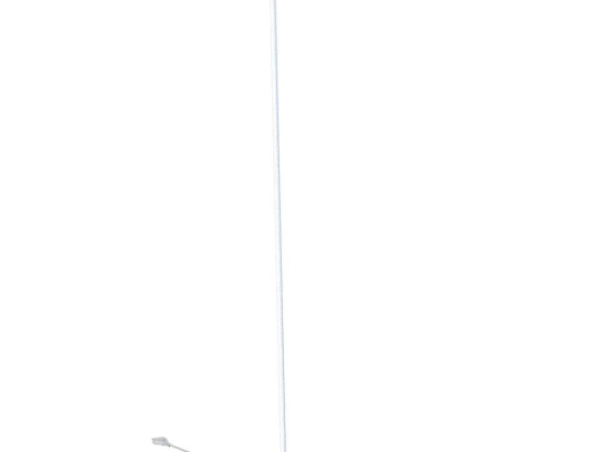 Φωτιστικό Δαπέδου Mono 7714 1xGU10 10W 120cm White-Gold Nowodvorski Μέταλλο,Πλαστικό