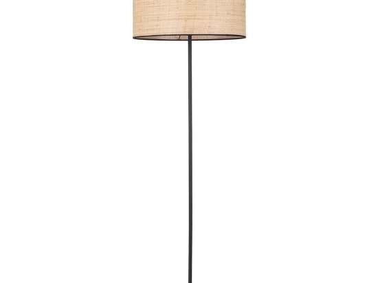 Φωτιστικό Δαπέδου Liberia 5161 1xΕ27 15W Φ60cm 15cm Natural TK Lighting