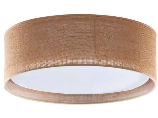 Φωτιστικό Οροφής - Πλαφονιέρα Juta 6584 4xΕ27 15W Φ60cm 17cm Natural TK Lighting