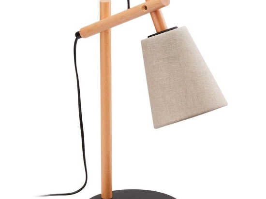 Φωτιστικό Επιτραπέζιο Vaio 5183 1xΕ27 15W 32x46cm Natural TK Lighting
