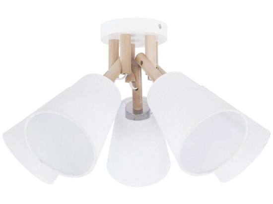 Φωτιστικό Οροφής Vaio 666 5xΕ27 15W 50x30cm White TK Lighting