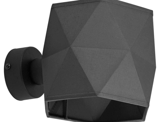 Φωτιστικό Τοίχου - Απλίκα Kantoor 4787 1xΕ27 15W 23x15cm Grey TK Lighting