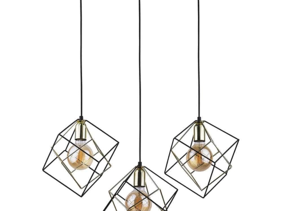 Φωτιστικό Οροφής Alambre 2699 3xΕ27 15W 84x135cm Black TK Lighting