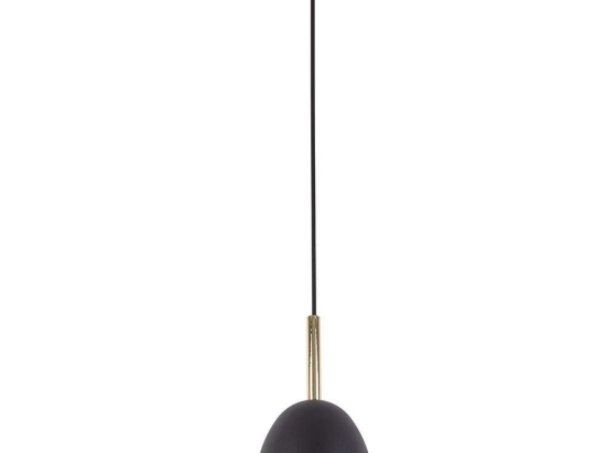 Φωτιστικό Οροφής Nord 4870 1xΕ27 15W Φ13cm 155cm Black TK Lighting
