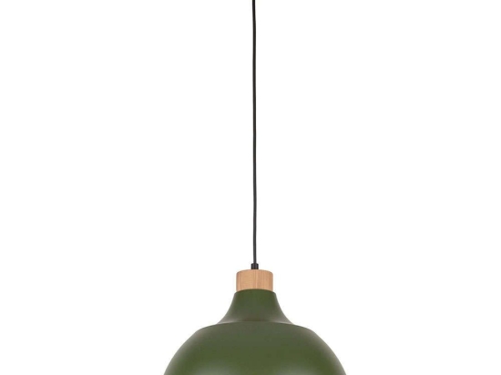 Φωτιστικό Οροφής Cap 5665 1xΕ27 15W Φ34cm 170cm Green TK Lighting