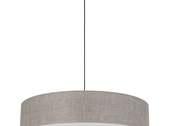 Φωτιστικό Οροφής Rondo 6249 3xΕ27 15W Φ60cm 120cm Natural TK Lighting