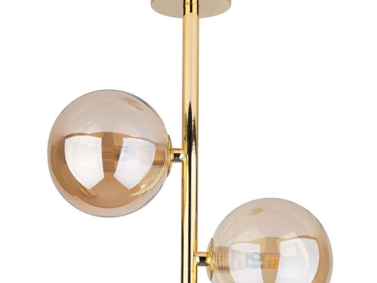Φωτιστικό Οροφής Estera Gold 4547 2xG9 6W 27x34cm Gold TK Lighting