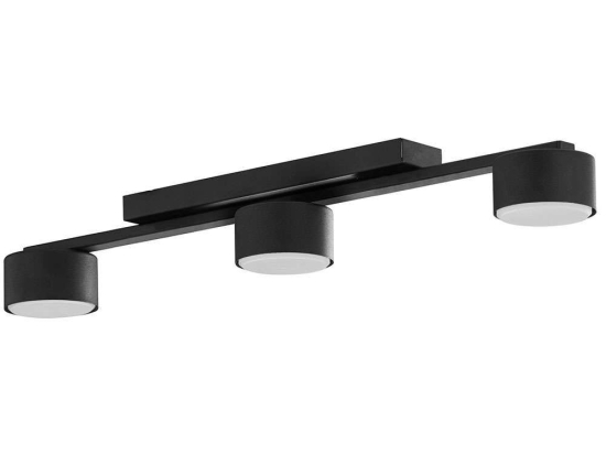Φωτιστικό Οροφής - Σποτ Dallas 6243 3xGX53 10W 58x7,5cm Black TK Lighting