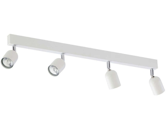 Φωτιστικό Οροφής - Σποτ Top 1024 4xGU10 10W 84x16cm White TK Lighting