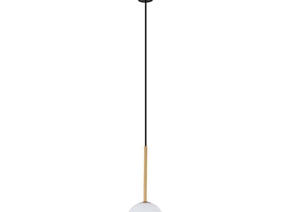 Φωτιστικό Οροφής Karo I 10305 16x135cm 1xG9 12W Black-Gold-White Nowodvorski