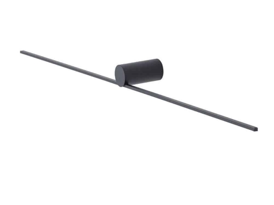 Φωτιστικό Τοίχου-Απλίκα Spin M 10370 99x12,5x5,5cm LED 14W Black Nowodvorski