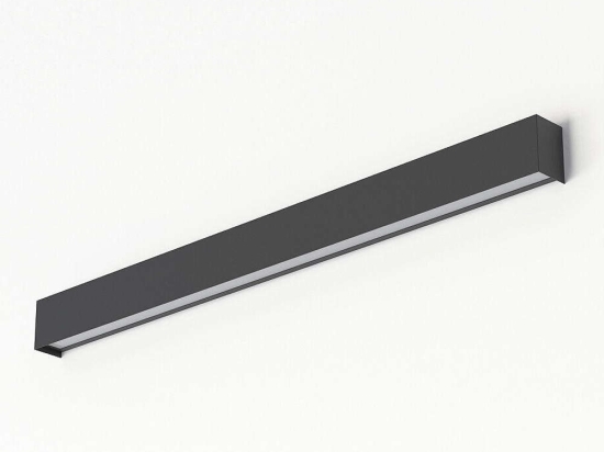 Φωτιστικό Τοίχου-Απλίκα Straight M 7561 92x5x7cm LED 16W Graphite Nowodvorski