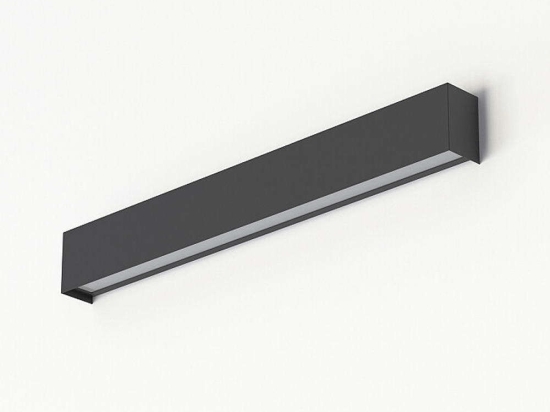 Φωτιστικό Τοίχου-Απλίκα Straight S 7562 62x5x7cm LED 11W Graphite Nowodvorski