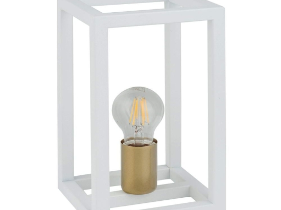 Φωτιστικό Επιτραπέζιο Vigo 50248 15x15x21cm 1xE27 60W White Sigma Lighting