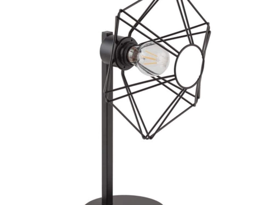 Φωτιστικό Επιτραπέζιο Vario 50351 26x28x44cm 1xE27 60W Black Sigma Lighting