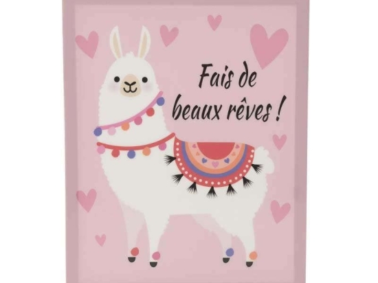 Πίνακας Printed Canvas 3-90-610-0171 Love Pink 40Χ50 Inart Τετράγωνοι Καμβάς