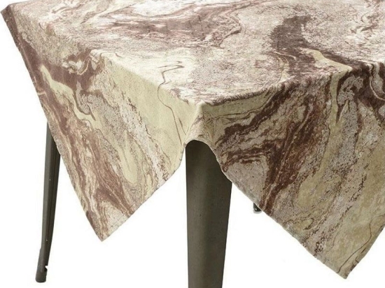 Καρέ 3-40-208-0105 Beige Inart 120X120 120x120cm Ύφασμα