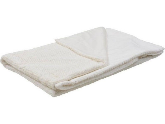 Ριχτάρι Συνθετική Γούνα 3-40-575-0418 White Inart Πολυθρόνα 150x180cm Οικολογική Γούνα