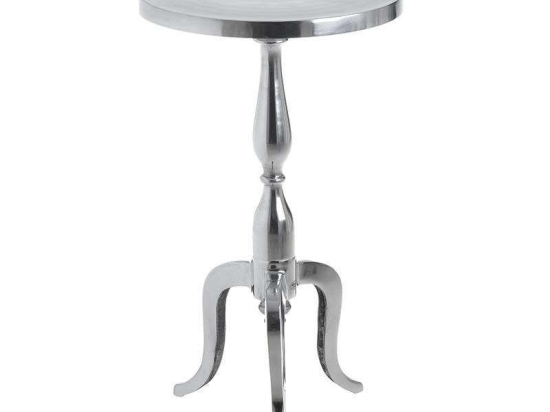 Τραπεζάκι Βοηθητικό 3-50-388-0014 37X37X65 Silver Inart
