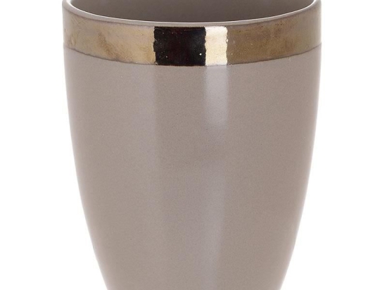 Κούπα Stoneware Σετ 6 Τμχ. 350Cc Δ8,5Χ10 3-60-332-0004 Beige-Gold Inart Πηλός