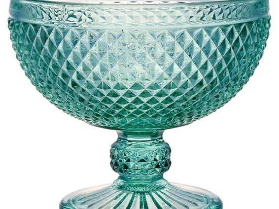 Μπολ Παγωτού Δ12Χ10,5 6-60-504-0037 D12Χ10,5Cm Blue Click Γυαλί