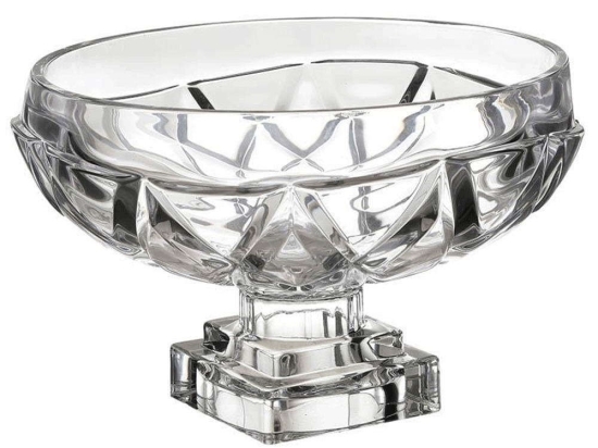 Φοντανιέρα Με Πόδι 6-70-504-0013 Φ32x19cm Clear Click Γυαλί