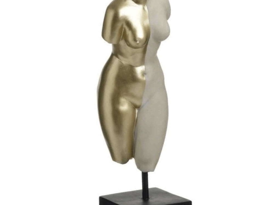 Αγαλματίδιο Αφροδίτη 3-70-497-0024 14x13x38cm Multi Inart Πολυρεσίνη