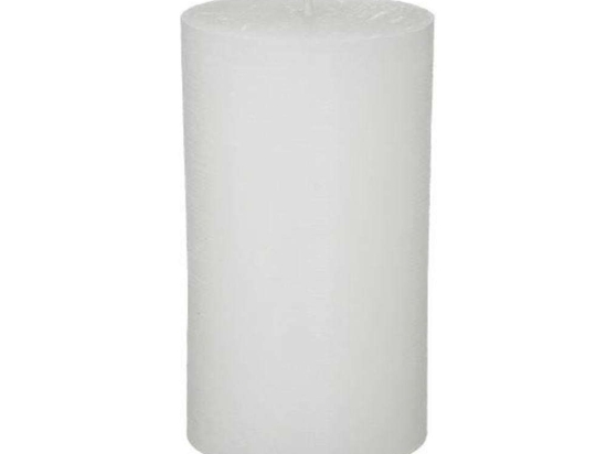 Κερί Αρωματικό 3-80-061-0021 Φ7x14cm White Inart Παραφίνη