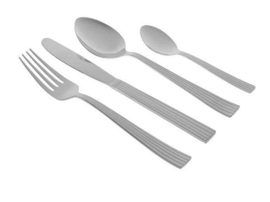 Μαχαιροπίρουνα (Σετ 24Τμχ) 6-60-256-0009 Silver Click 24 τμχ Ανοξείδωτο Ατσάλι