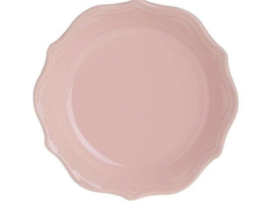 Πιάτο Βαθύ Πορσελάνινο (Σετ 12Τμχ) 6-60-177-0009 Φ22cm Pink Click Πορσελάνη