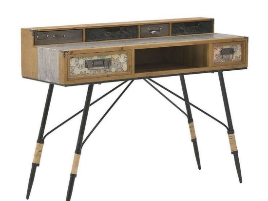 Σεκρετέρ 3-50-102-0033 122x42x90cm Multi Inart