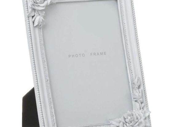 Κορνίζα 3-30-117-0425 10x15cm White Inart Πολυρεσίνη