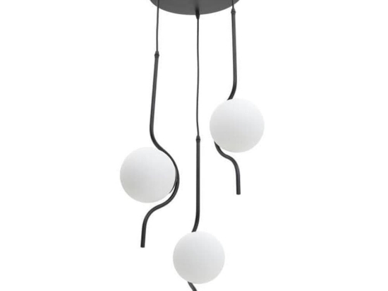Φωτιστικό Οροφής 3-10-752-0065 15x15x60cm 3xE27 40W Black Inart